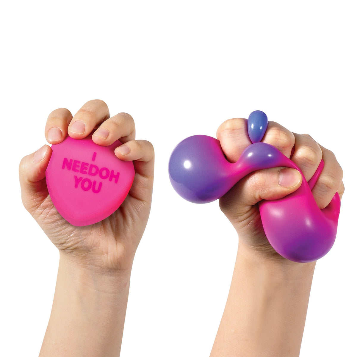 NeeDoh Color Change Squeeze Heart Sensory Squeeze Toy