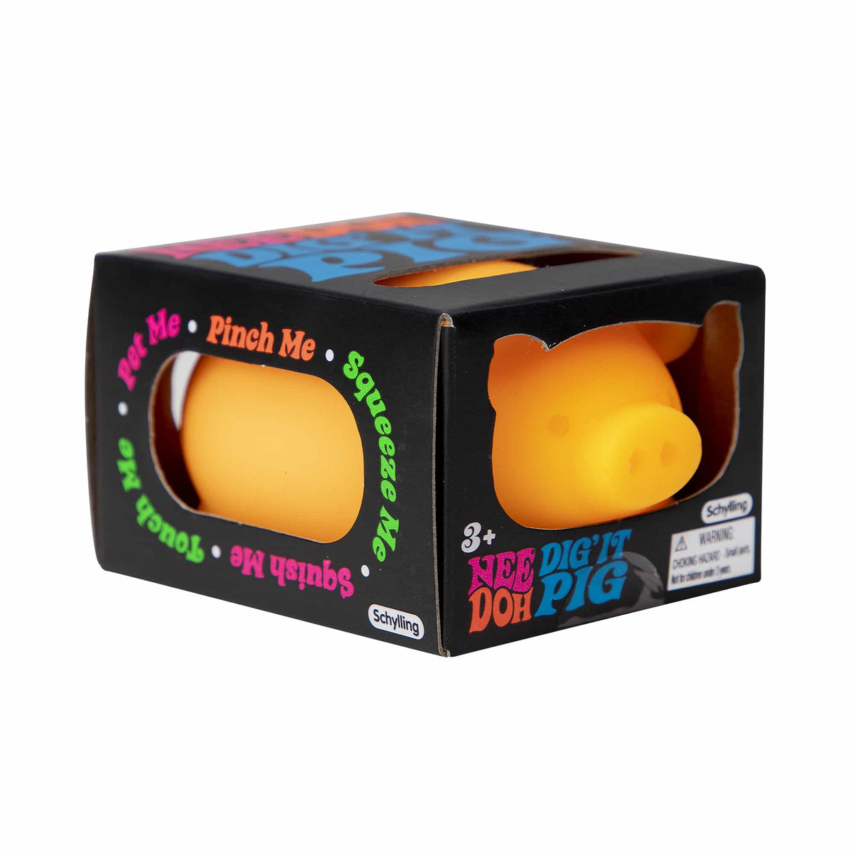 NeeDoh Dig’ It Pig Character Sensory Squeeze Toy