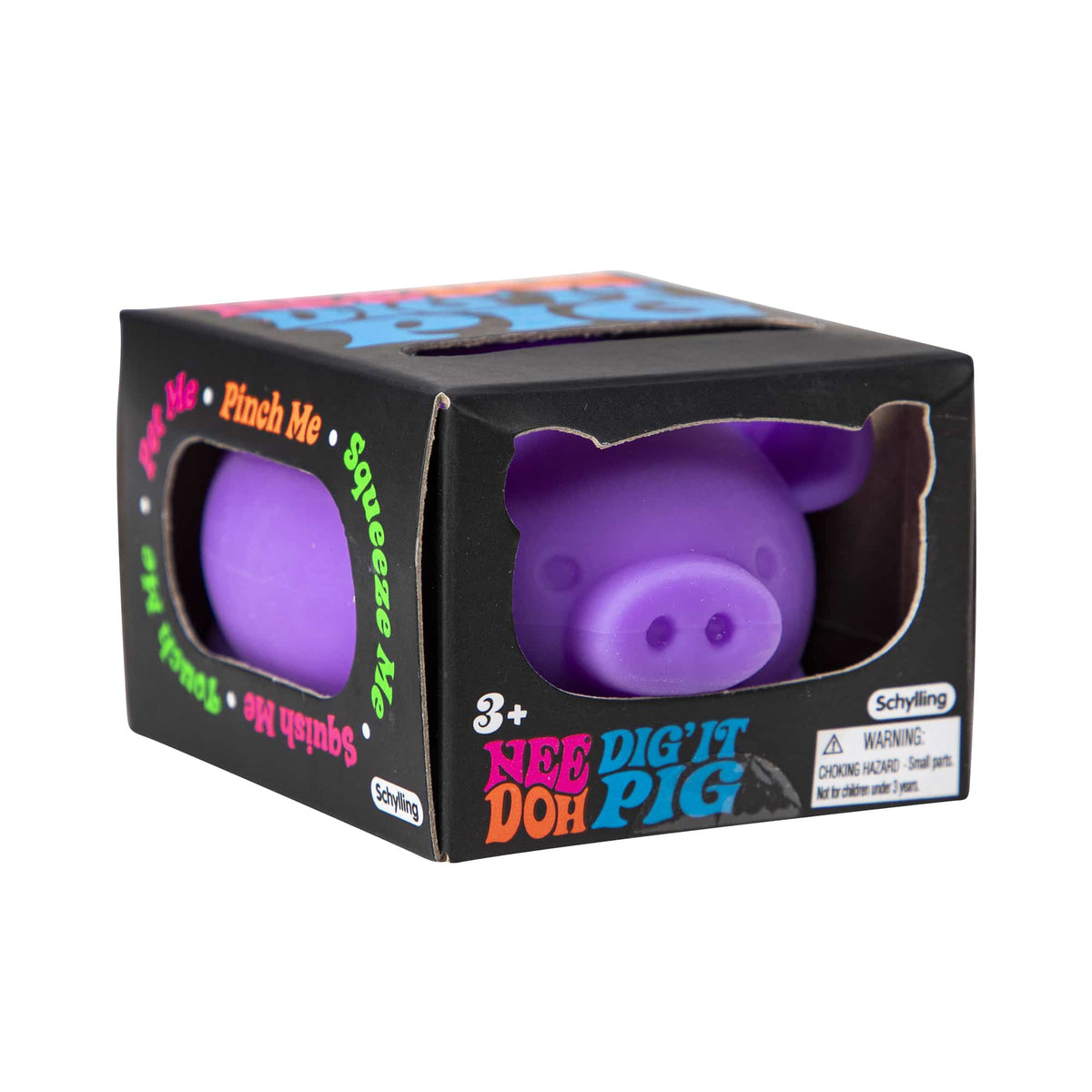 NeeDoh Dig’ It Pig Character Sensory Squeeze Toy