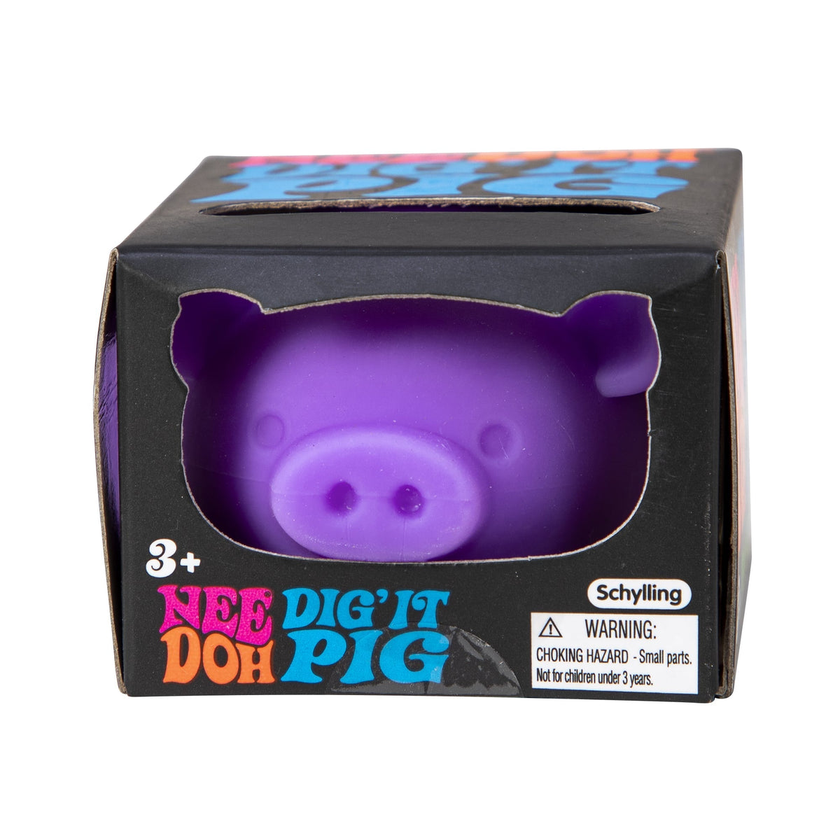 NeeDoh Dig’ It Pig Character Sensory Squeeze Toy