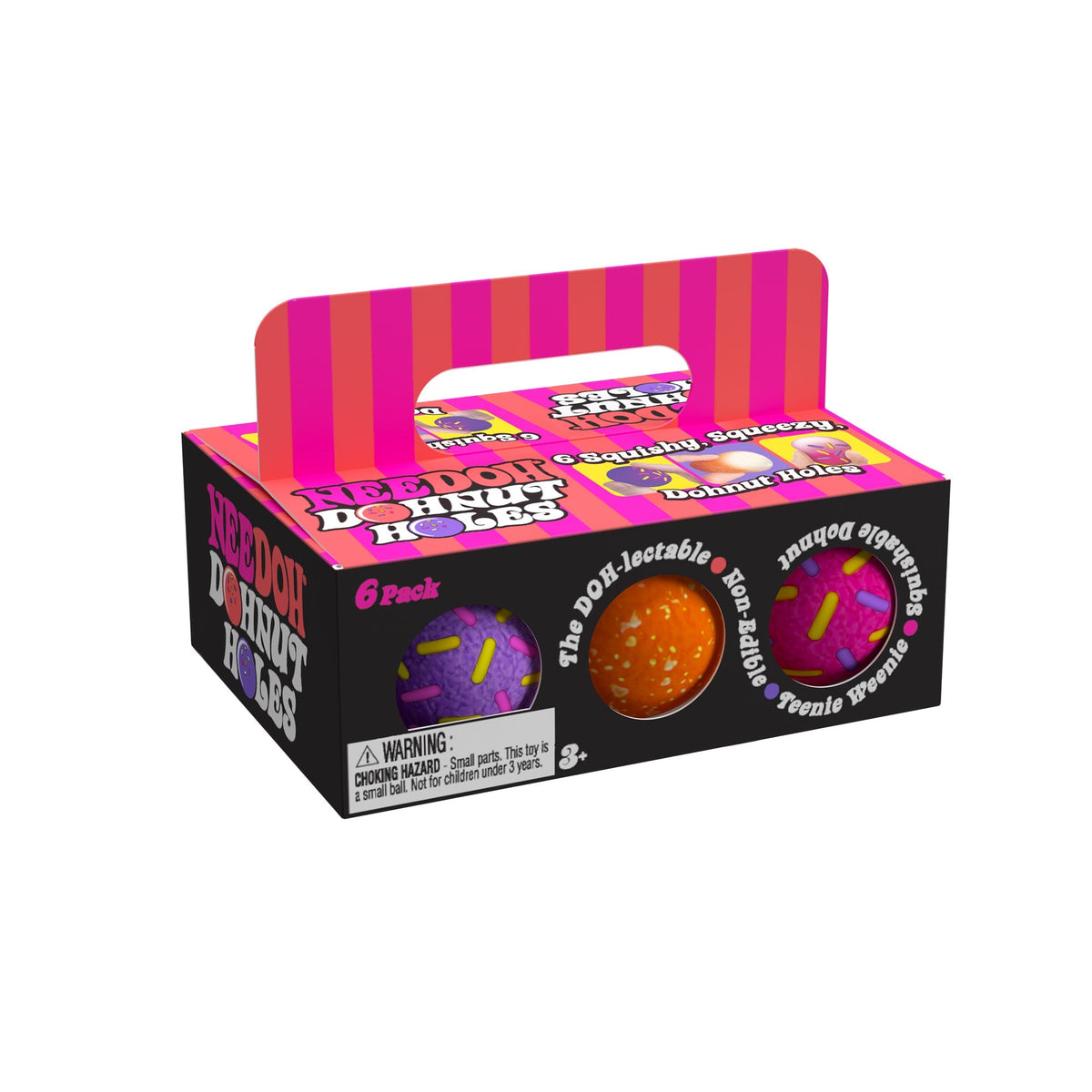 NeeDoh Dohnut Holes Novelty Sensory Squeeze Toy