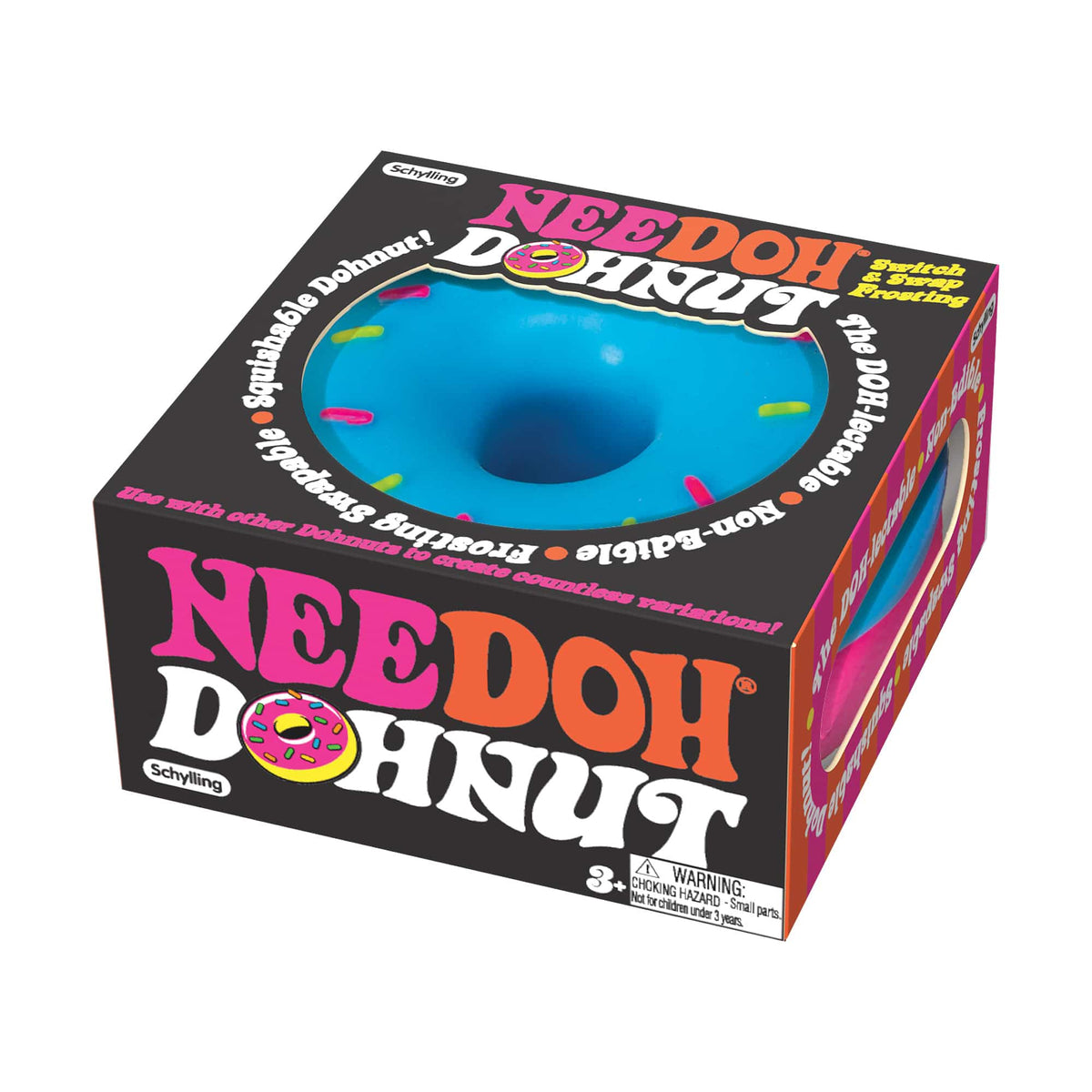 NeeDoh Dohnuts Novelty Sensory Squeeze Toy