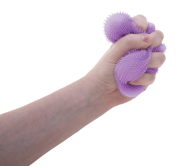 NeeDoh Fuzz Ball Flower Power Textured Sensory Squeeze Toy