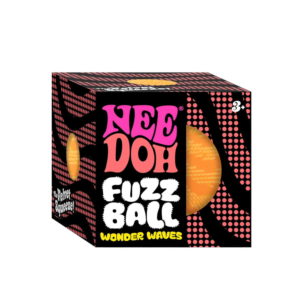 NeeDoh Fuzz Ball Wonder Waves Textured Sensory Squeeze Toy