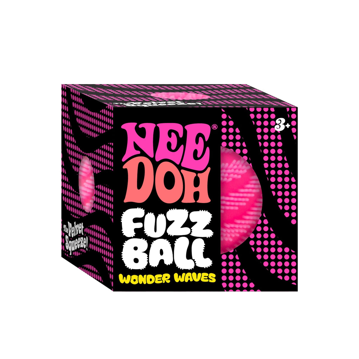 NeeDoh Fuzz Ball Wonder Waves Textured Sensory Squeeze Toy