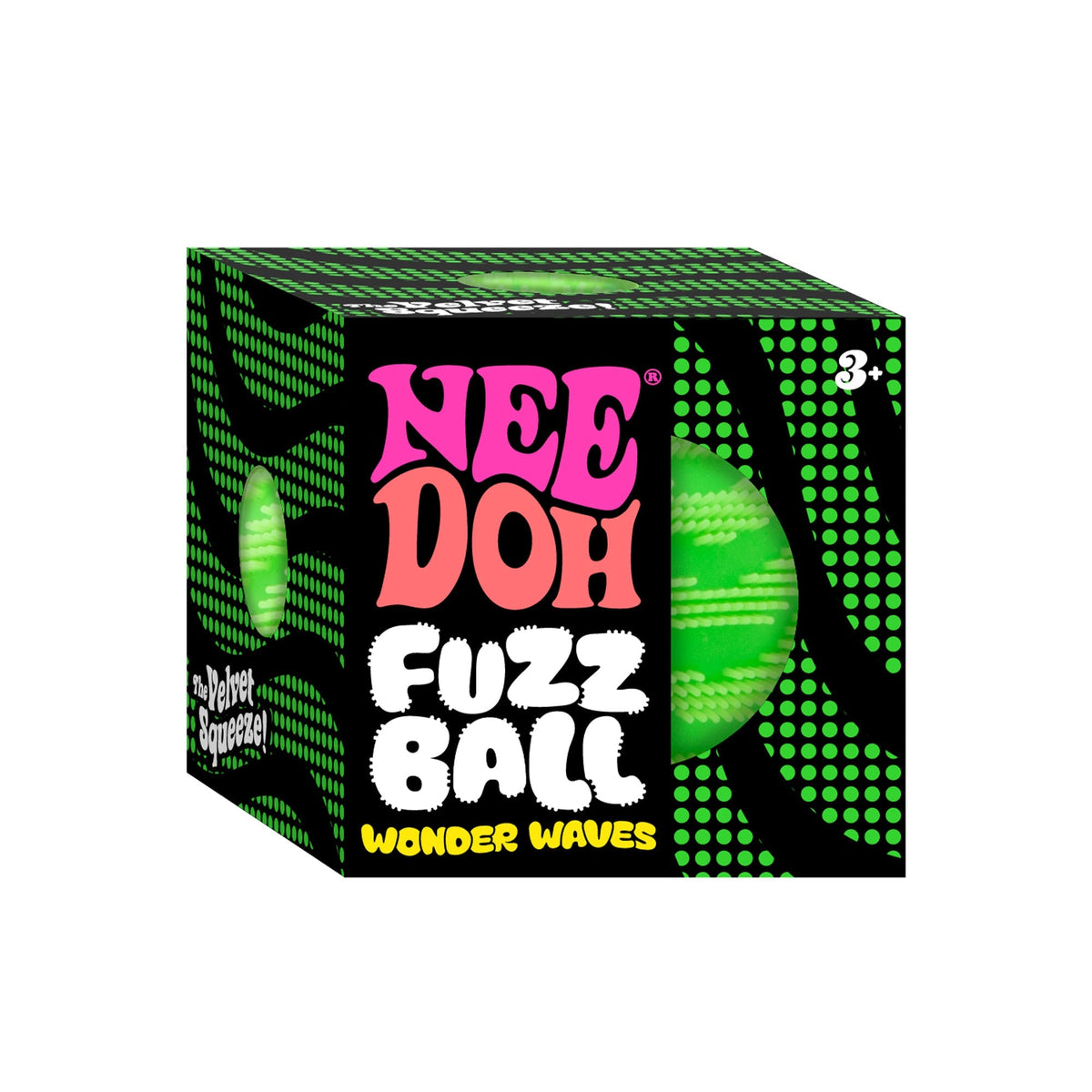 NeeDoh Fuzz Ball Wonder Waves Textured Sensory Squeeze Toy