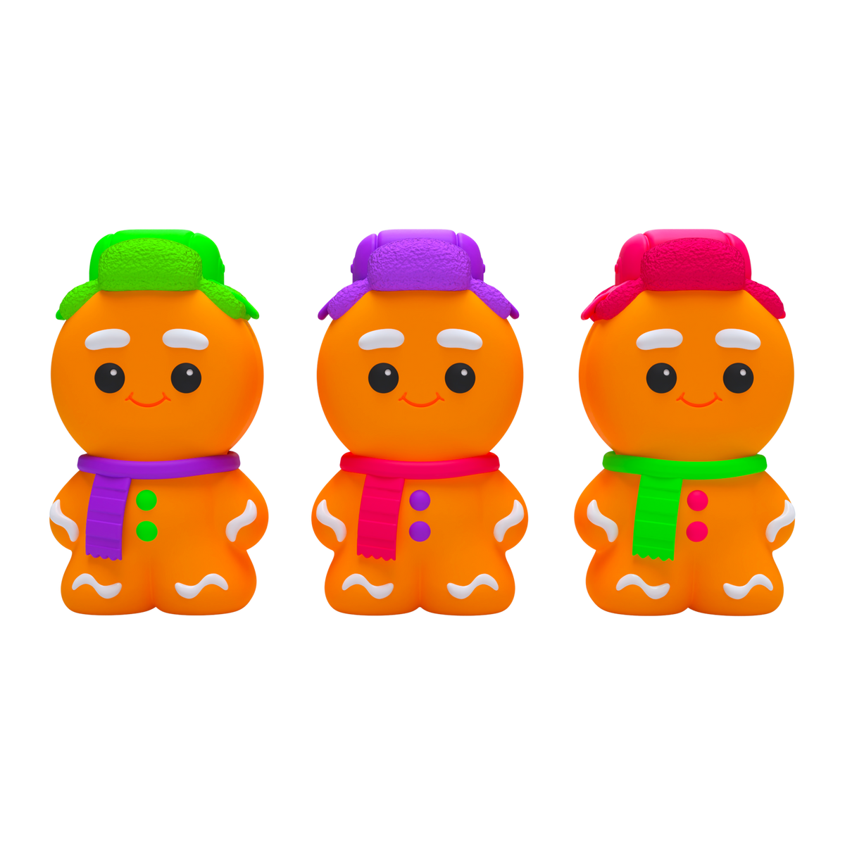 NeeDoh Ginger Glowman Sensory Squeeze Toy