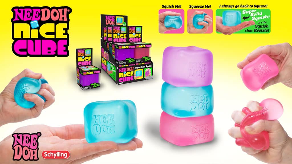 NeeDoh Nice Cube Sensory Stress Relief Toy