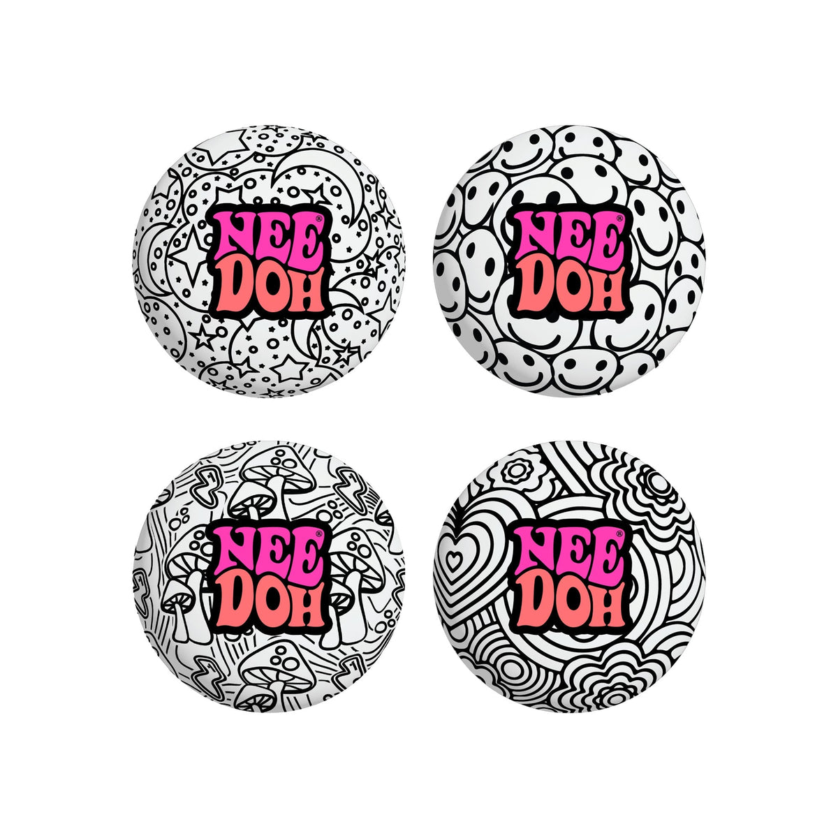 NeeDoh Press-Doh Sensory Squeeze Toy