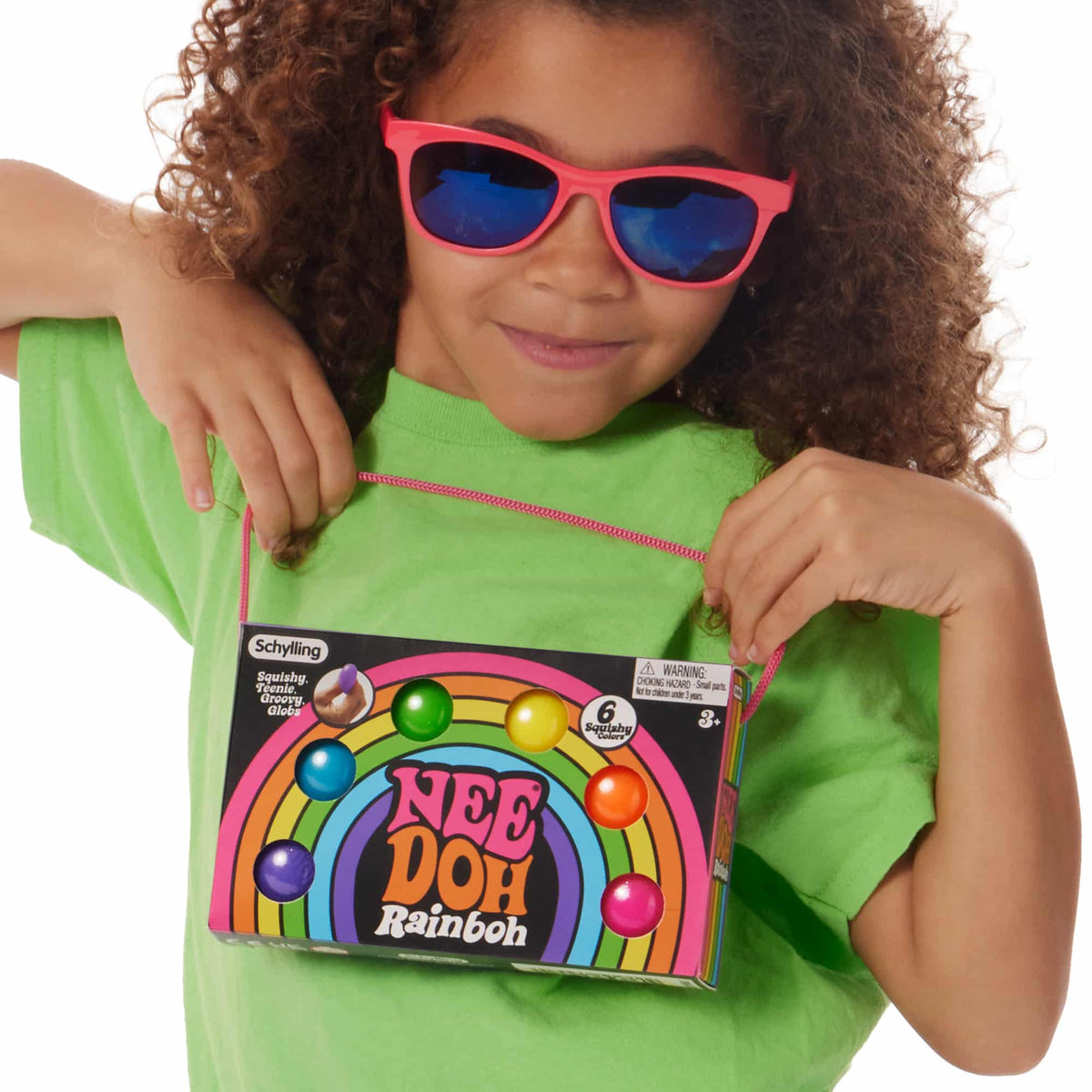 NeeDoh Rainboh Sensory Squeeze Toy