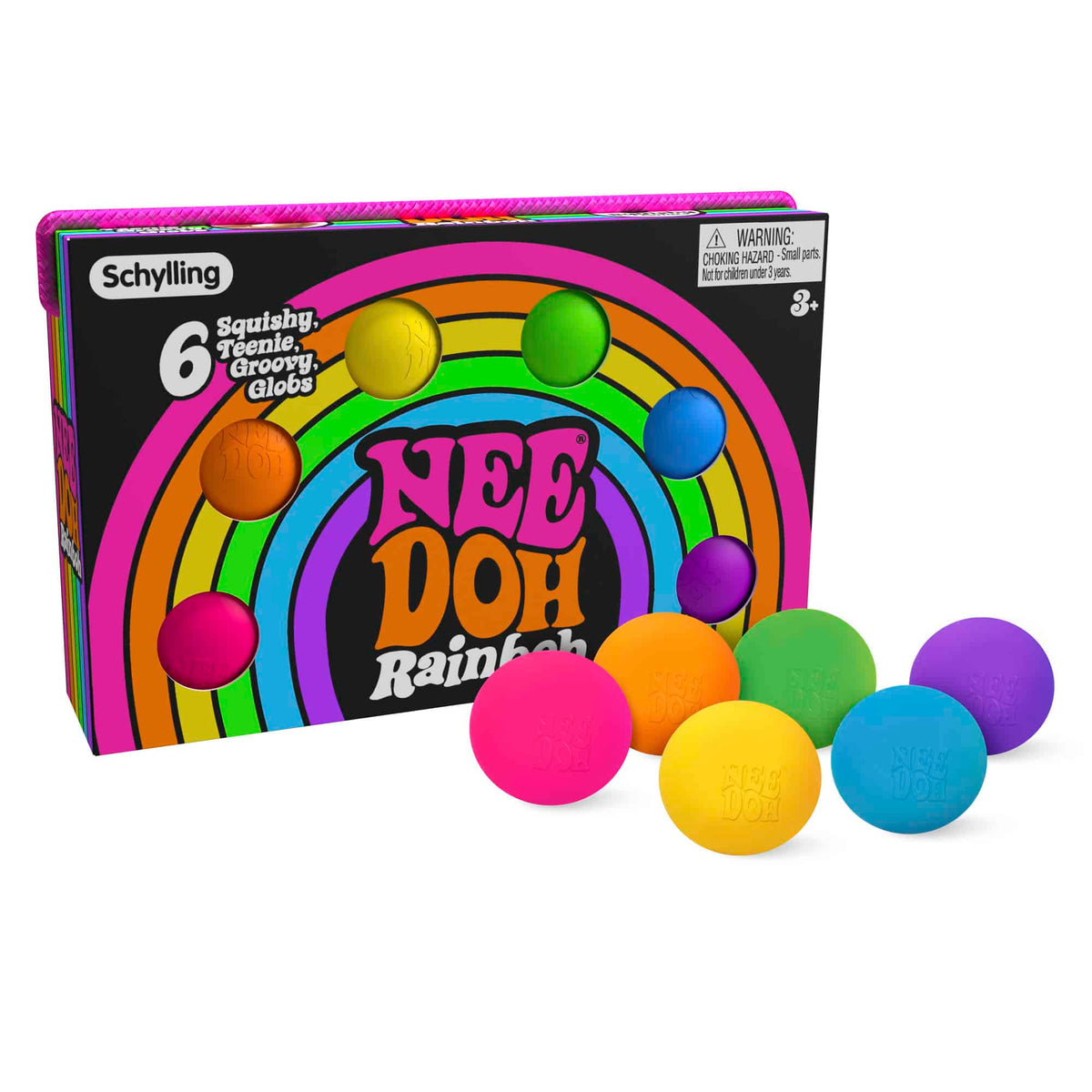 NeeDoh Rainboh Sensory Squeeze Toy