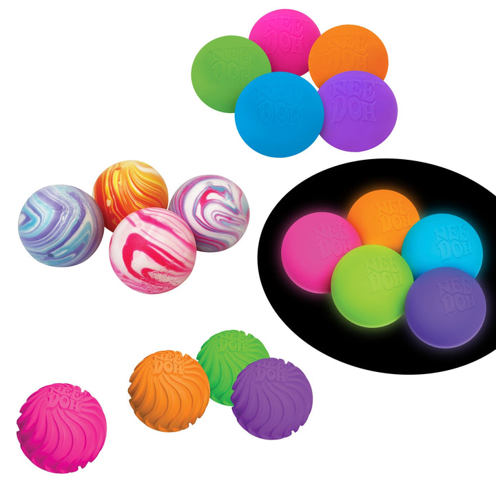 NeeDoh Teenie Singles Mini Sensory Squeeze Toy