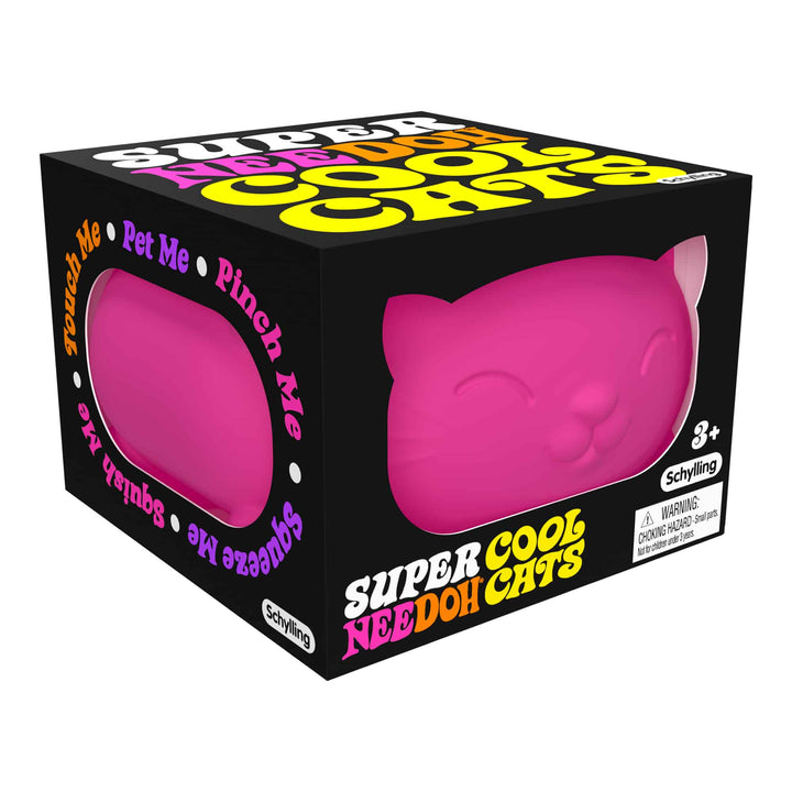 Super NeeDoh Cool Cats Character Sensory Squeeze Toy