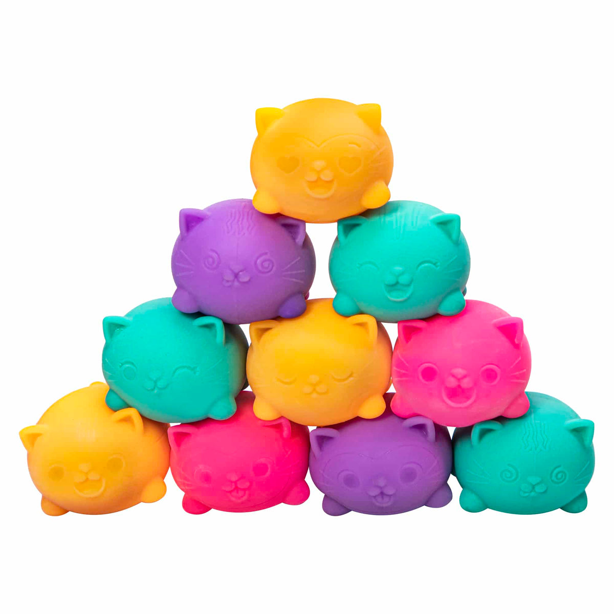 Teenie NeeDoh Cool Cats Mini Sensory Squeeze Toy