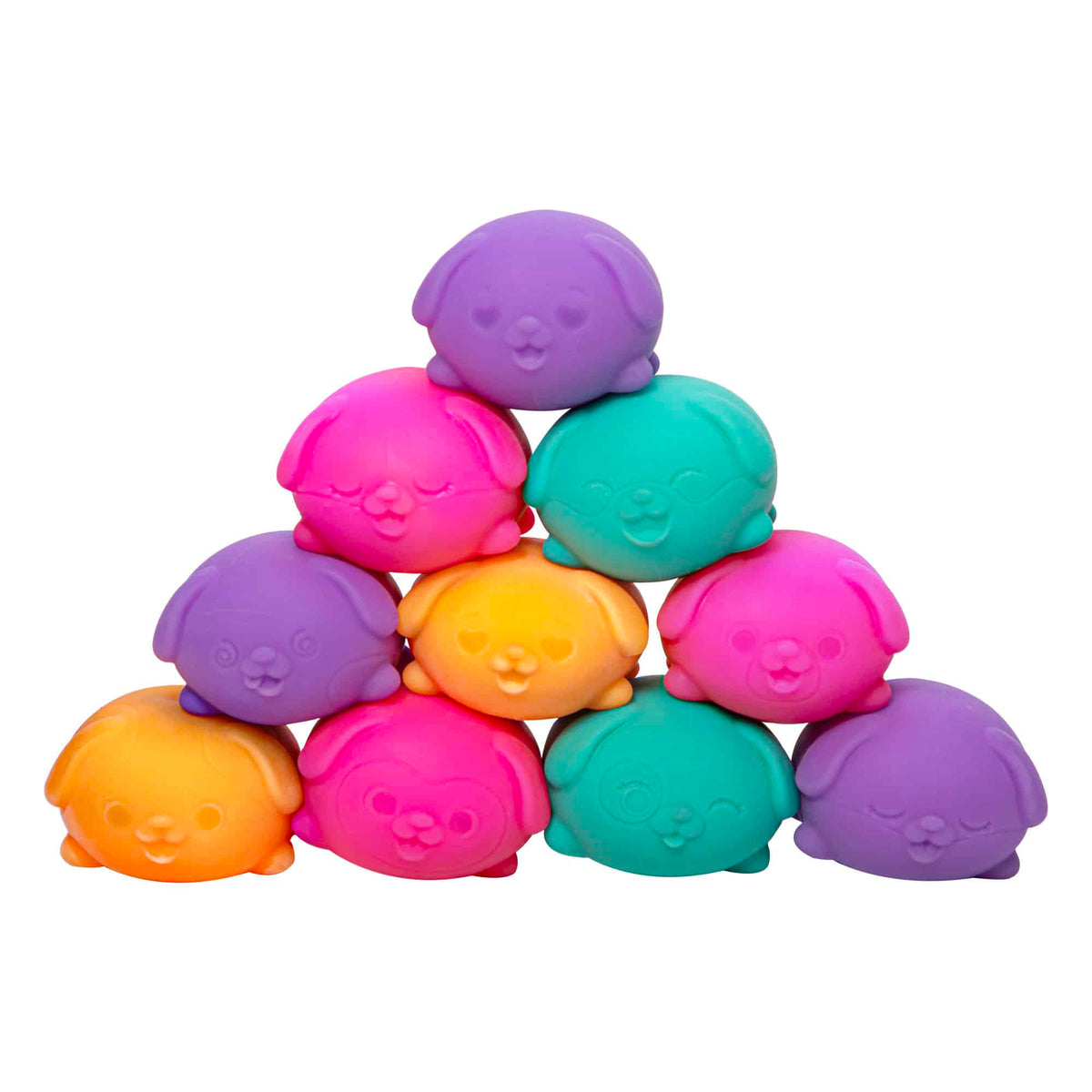Teenie NeeDoh Funky Pup Mini Sensory Squeeze Toy